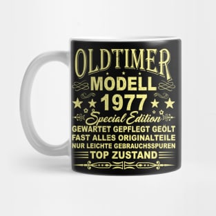 OLDTIMER MODELL BAUJAHR 1977 Mug